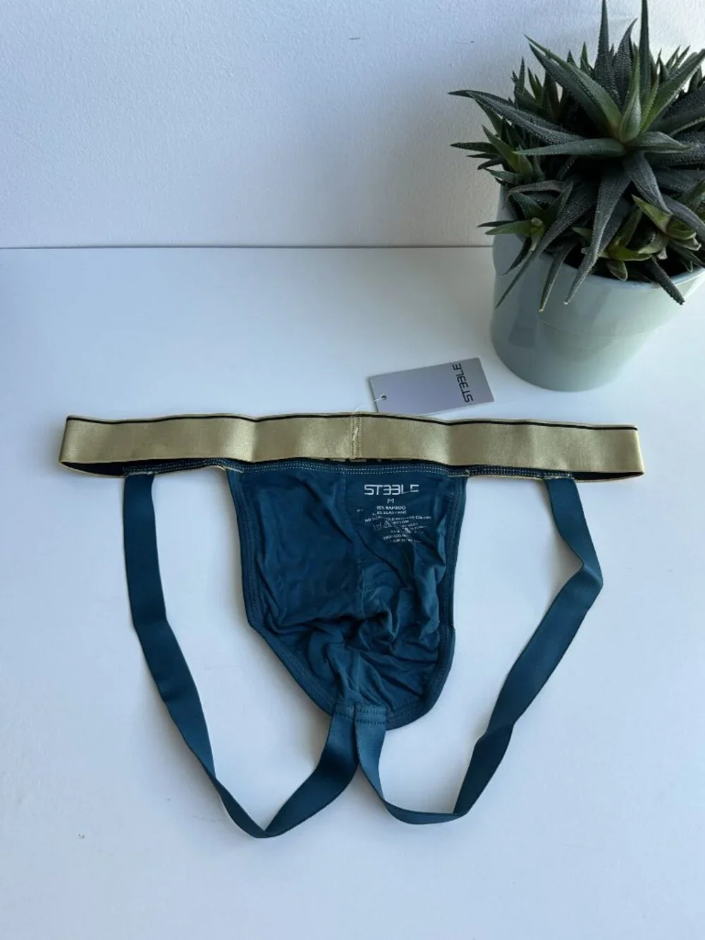 ST33LE - Bamboo Jockstrap - Lagoon Green (M)